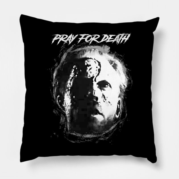 Pray for Death Pillow by CarryOnLegends