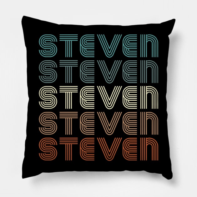 STEVEN Pillow by Motiejus