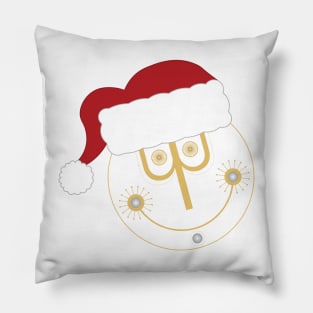 Santa Clock Pillow