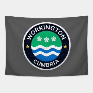 Workington - Cumbria Flag Tapestry