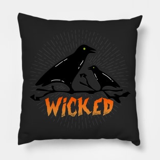 Halloween Wicked Crows [HT] Pillow