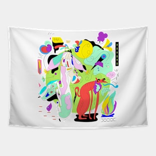 Color man Tapestry