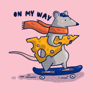 On My Way Rat T-Shirt