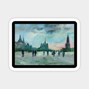 Moscow Painting Magnet