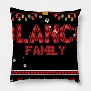 Blanco Family Christmas, Name Xmas , Merry Christmas, Name , Birthday, Middle name Pillow