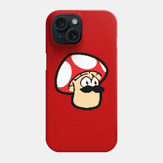 ShroomDood (Pixel/Red) Phone Case by ArtofJMS