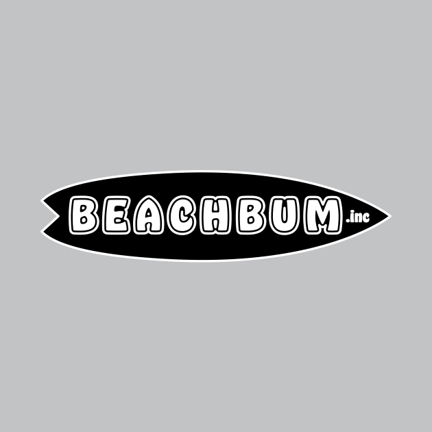 Beach Bum Inc. - Surfboard by Long Legs Design