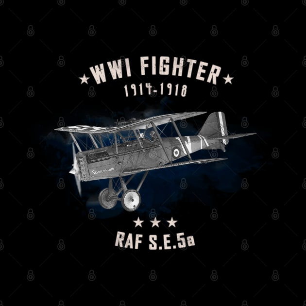 S.E.5a RAF WWI Fighter aircraft by Jose Luiz Filho