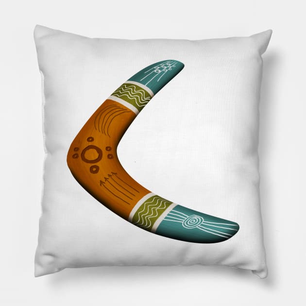 Boomerang Pillow by designbek