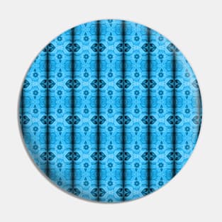 Blue Pattern Collection #26 Pin