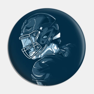 Football Player Pin