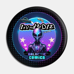 Invad3rDiz Comics - The Chase Pin