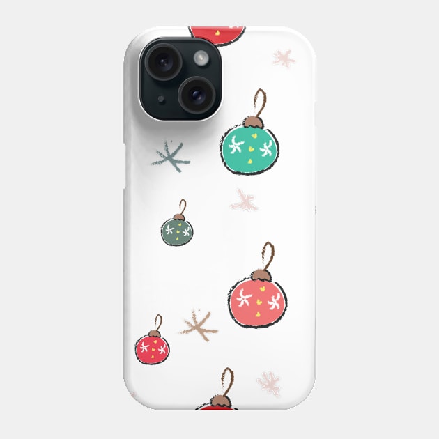 Ornament Phone Case by Kristina Stellar Scandinavian Land