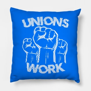 Unions Work Pillow