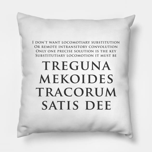 Substitutiary Locomotion Pillow by FandomTrading