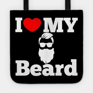 I LOVE MY BEARD Tote