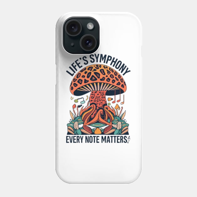 Life symphony Phone Case by designe stor 