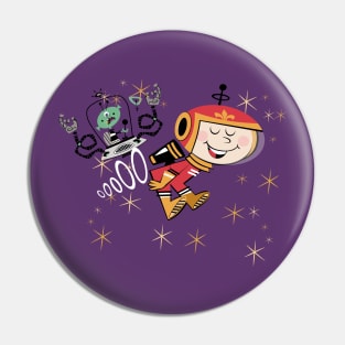 captain spaceman Pin