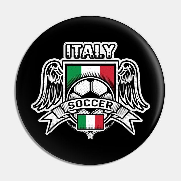 Italy Soccer Futbol Pin by megasportsfan