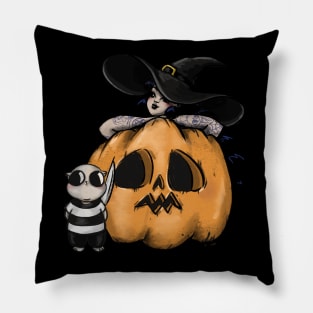 Pumpkin carving Pillow