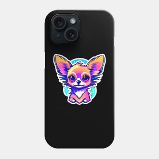 Chihuahua Dog Illustration Phone Case