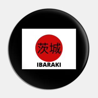 Ibaraki Japan in Kanji Pin