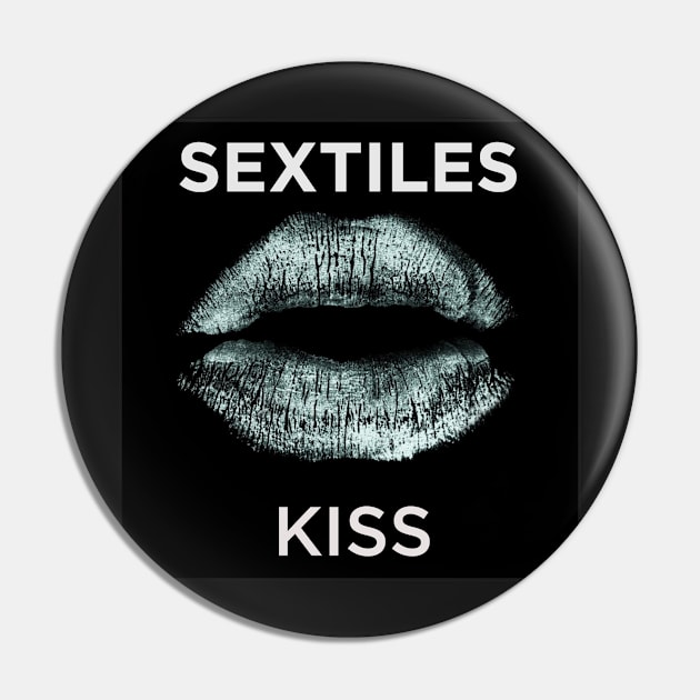 Sextiles - Kiss Pin by TriadicDezign