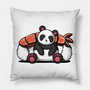 Panda Bear Sushi Pillow