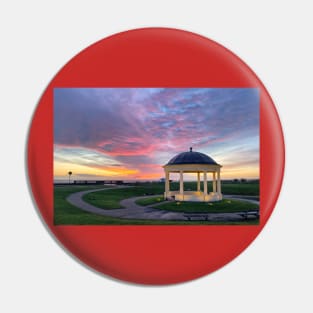 January daybreak over the Blyth bandstand Pin