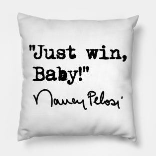 Nancy Pelosi's New Year's Resolution Pillow