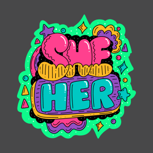 Pronouns She Her T-Shirt