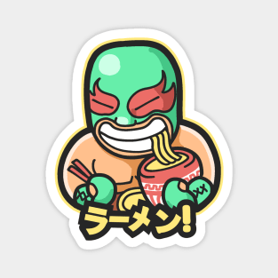 Luchador Ramen Magnet