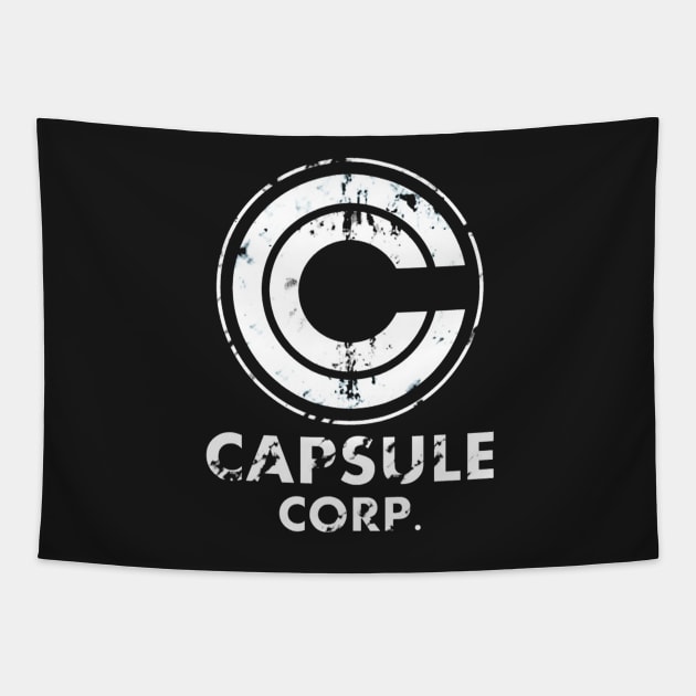 Capsule Corp Logo Tapestry by Hutton