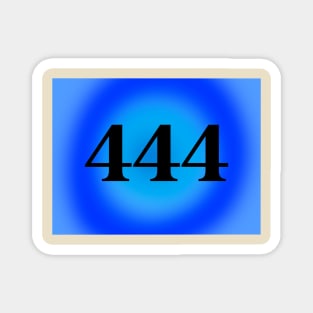 444 Angel Numbers Magnet