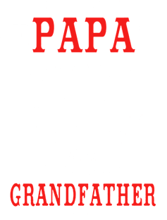 Papa Because I’m Way Too Cool To Be Called Grandfather Magnet