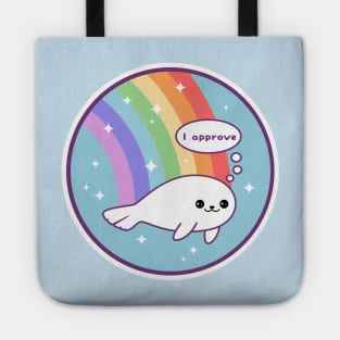 Rainbow Seal of Approval Tote