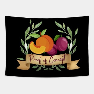 Magicians peaches & plums "Proof of Concept" Tapestry