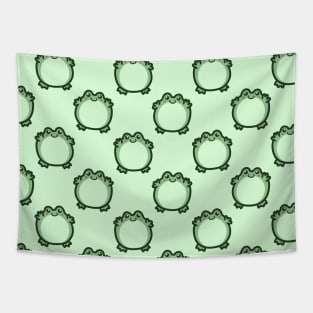 Cute Frog Pattern Tapestry