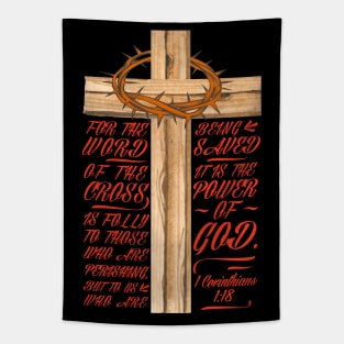 Power of God - 1 Corinthians 1:18 Tapestry