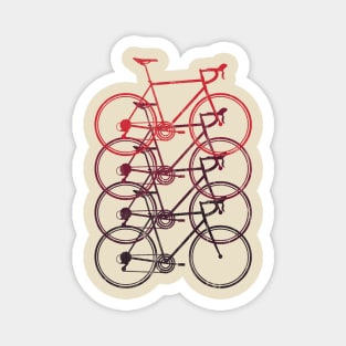 road bike race bike biker cycling cyclist bicycle Magnet