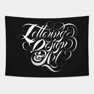 Lettering Design And Art Tapestry