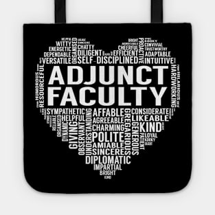 Adjunct Faculty Heart Tote