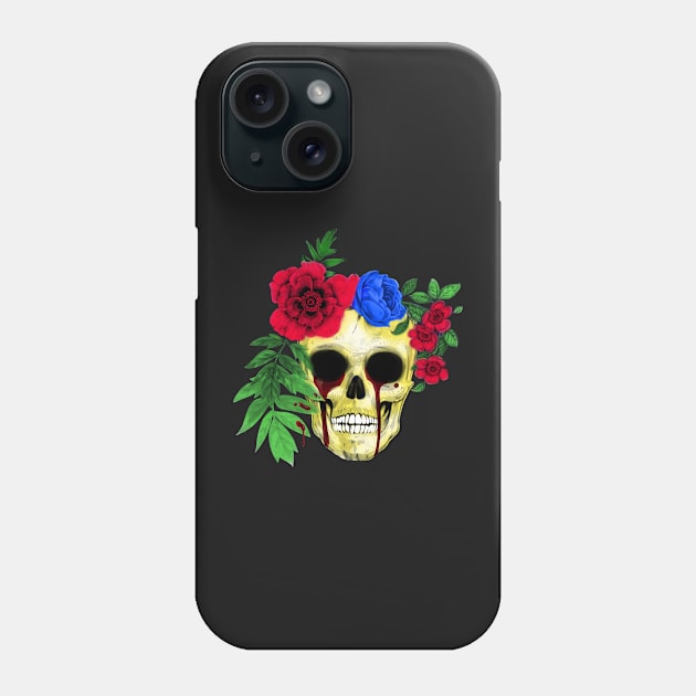 CRÁNEO DE SANGRE Phone Case by Proadvance