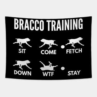 Bracco Italiano Training Italian Pointer Tricks Tapestry