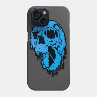 Dark Blue Melting Monster Phone Case