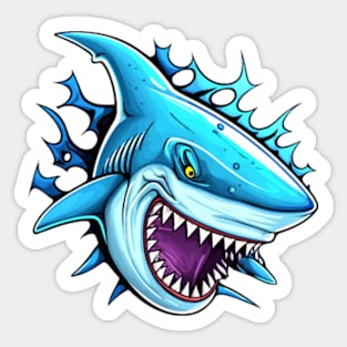 Silly Stickers Thresher Shark - Rambunctious Edition | Art Board Print