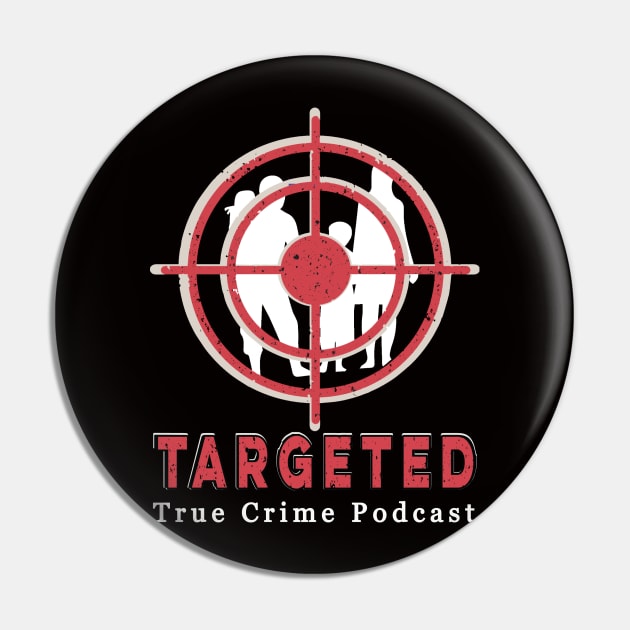 Updated Logo (season 2) for black background Pin by Targeted Podcast