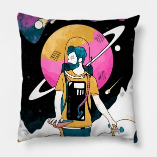 The space messenger Pillow