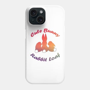 Cute Bunny Rabbit Loaf Phone Case