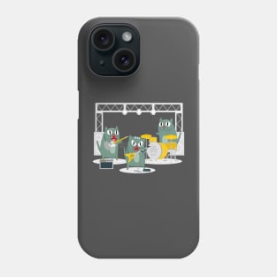 Cat Rock Band. Phone Case